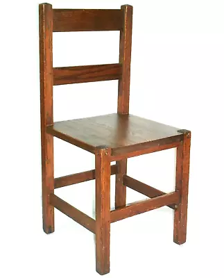 Vintage Arts & Crafts Mission Oak Chair Kids • $50