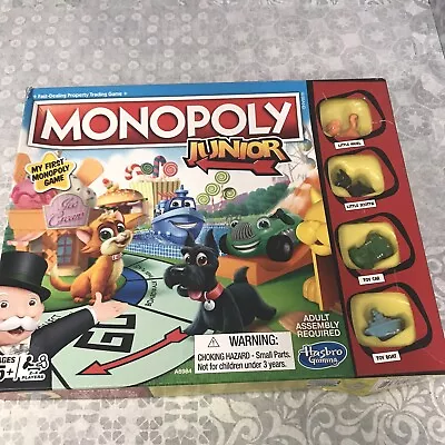 Monopoly Junior My First Monopoly Game By Hasbro Gaming 100% Complete 2016 • $10