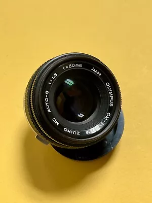 Olympus OM Zuiko MC Auto-S 50mm F1.8 Vintage Photography Lens | TESTED & WORKING • $69.99