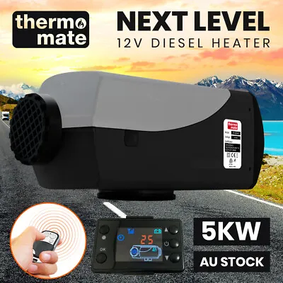 Diesel Heater 12V Caravan Camper Trailer Van Air Motorhome RV 5kW Volt Parking • $234