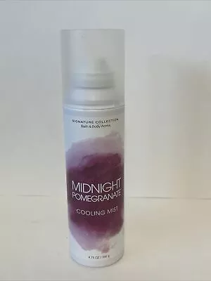 New Bath & Body Works Midnight Pomegranate Cooling Mist 135 G / 4.75 Oz Rare • $28.99