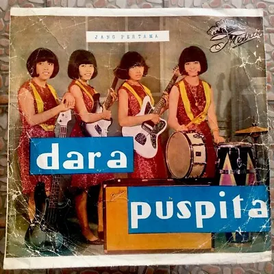 Rare Indonesia Malay Dara Puspita Jang Pertama Indonesia Pokora Garage Lp 12’ • $400