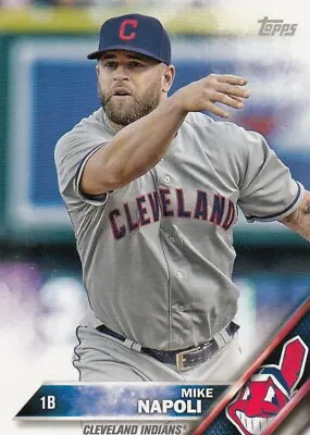 Lot Of (10) 2016 Topps Mini MIKE NAPOLI Card LOT SP/1000 #595 Indians • $4.99