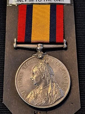 Boer War Q.s.a Queens South Africa Medal 5672 Pte Kirkpatrick Rand Rifles • £129.99