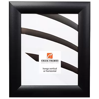 Craig Frames Premium 1.6  Wide Modern Satin Black Picture Frames & Poster Frames • $32.99