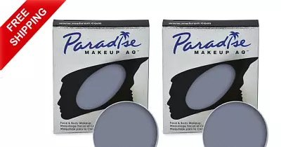 2 Mehron Makeup Paradise Makeup AQ Face & Body Paint - 1.4 Oz - Cloud Storm • $9.80