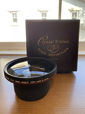 Crystal Vision High Definition Limited Edition 0.5X Wide W/ Macro 72mm COV Lens • $44.99