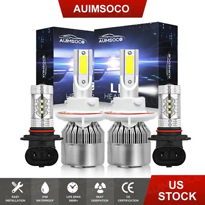 For Mercury Mariner 2005 2006-2011 6000K LED Headlight Hi/Lo Fog Light Bulbs 4x • $33.99