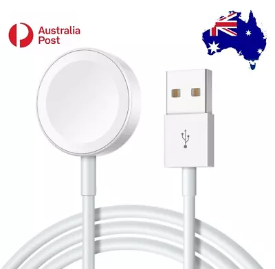 $9.67 • Buy For Apple Watch IWatch 6 5 4 2 1 Magnetic Charger Charging Cable Fast White AU