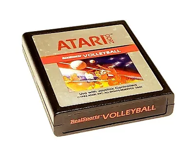 RealSports Volleyball (Atari 2600 1982) Cart Only Tested • $1.99