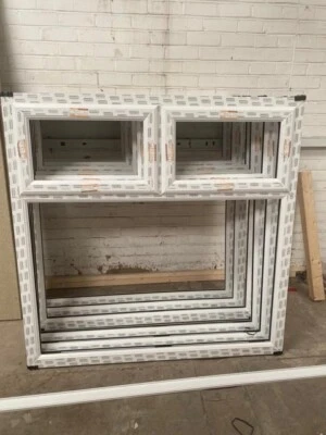 £100 • Buy New Upvc Windows With Double Toughend Glazed Units 6 X Available 1520W X 1500H