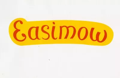  Easimow Vintage Ride On Mower Repro Decal • $6.50