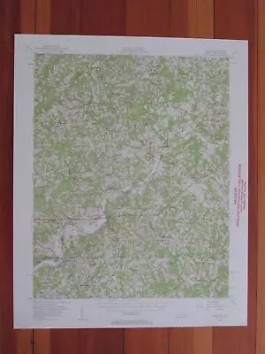 Milton North Carolina 1957 Original Vintage USGS Topo Map • $39.95