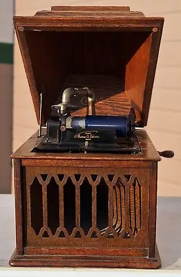 C. 1913 Edison Amberola VI Cylinder Phonograph - Works • $599