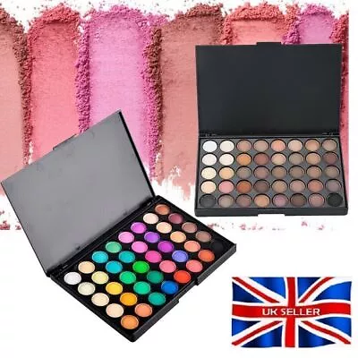 40 Colour Eyeshadow Eye Shadow Palette Makeup Kit Set Make Up Professional Box • £4.67