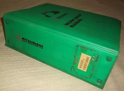 Mitsubishi Ms120-8 Excavator Service Shop Repair Workshop Manual Book • $399.99