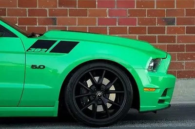 2010-14 Mustang Side Upper Fender Stripes -302- [UF3M]Vinyl - GT/Shelby/GT500/V6 • $29.99