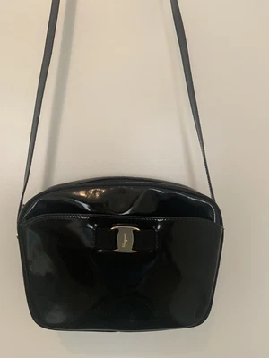 Vintage Salvatore Ferragamo Patent Crossbody Bag • $99