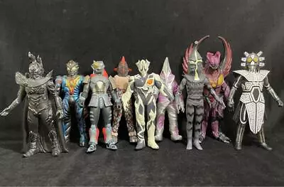 Ultraman Goods Figure Soft Vinyl Monster Vintage Various Set Lot Of 9 • $188.68