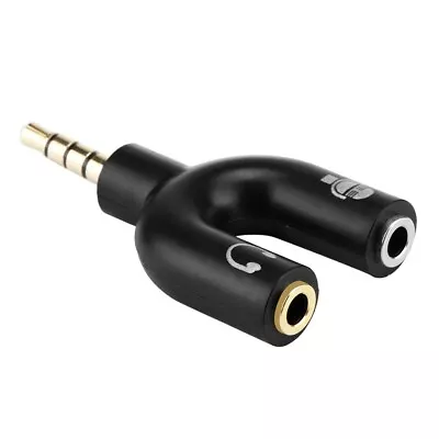 3.5mm Audio Splitter Extension Cable Mic Headset  Adapter 1 Male To 2 Female AUS • $7.49