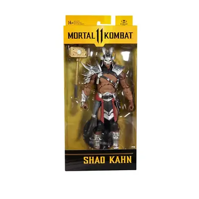 McFarlane Mortal Kombat Series 7 Shao Kahn (Platinum Kahn) 7  Figure In Stock • $24.95