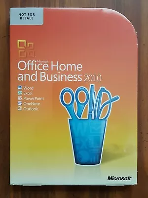 NEW SEALED Microsoft Office Home And Business 2010 Full Version For 2 PC  • $179.99