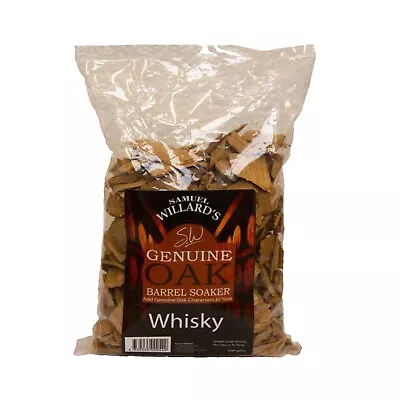 Samuel Willards Oak Barrel Whisky Chip 100g Spirits Essence Home Brew • $6.99