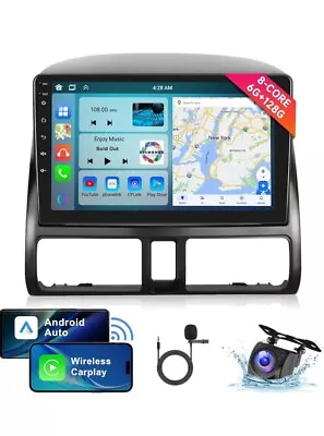 Carplay For Honda CRV 2002-2006 Android TouchCar Stereo Radio GPS WIFI Player • $154