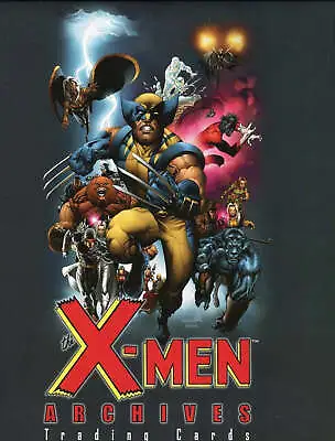 X-Men Archives Trading Card Collector Album + P3 2009 Rittenhouse • $36.70