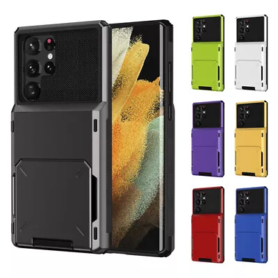 Case For Samsung S8 S9 S10 E S20 S21 FE S22 Plus Note 10 20 Ultra Card PC Cover • $12.56