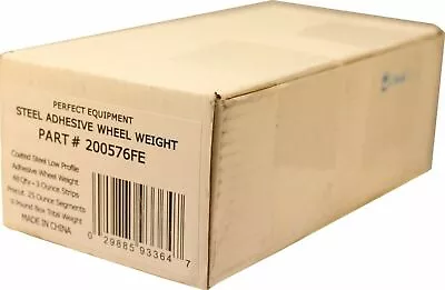 Perfect Equipment 200576FE Steel Tape Wheel Weight 0.25oz 3/4  - 576 Pieces • $40.99