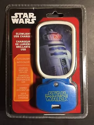 Star Wars R2D2 Glowlight USB Charger - NEW Sealed Auto On/off - LED • $15