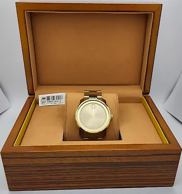 Movado 3600258 Bold Large Yellow-Gold-Tone Men's Bracelet Watch 42.5 Mm • $375