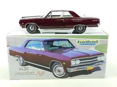 1:18 Scale Exact Detail Replicas Die-Cast 504 1965 Chevrolet Malibu SS • $119.95