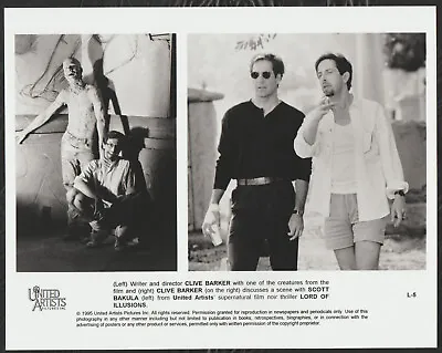 Lord Of Illusions ’95 ON SET CANDID DIRECTOR CLIVE BARKER SCOTT BAKULA • $42.99