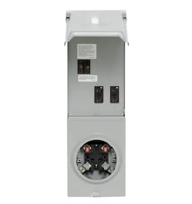 $499 • Buy Meter Socket Temporary 100 A Power Panel Load Center U-Ground Protect Receptacle