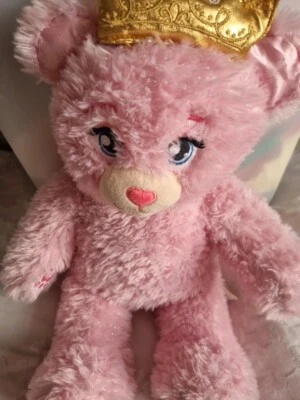 £6.50 • Buy Build A Bear Disney Princess Pink Sparkly Plush Soft Toy Teddy Bear
