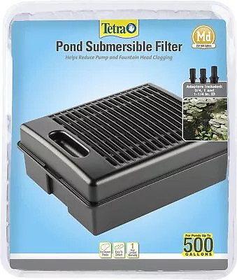 Submersible Pond Filter Box Pump Cleaner 250-500 Gal TetraPond Water Koi Fish • $26.91