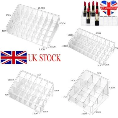 £6.15 • Buy Makeup Cosmetic 9/24/36/40 Lipstick Storage Display Stand Rack Holder Organizer