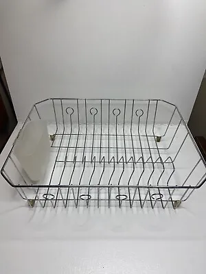 Vintage Rubbermaid Dish Rack Wire Drainer For Kitchen Sink - No Drainer Plate • $32