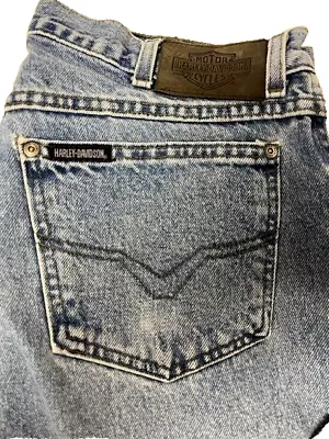 Harley Davidson Jeans Men's 36x30 Blue Denim Straight Leg • $18.75