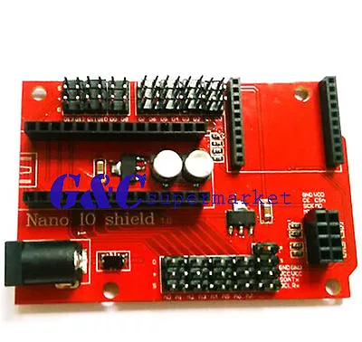 $3.26 • Buy NEW Arduino Nano 328P IO Shield Expansion Board Wireless Xbee Socket TOP