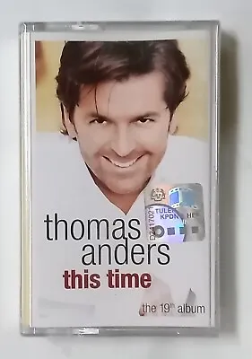 This Time By Thomas Anders Rare  Malaysia Cassette Tape Brand New Sealed • $14.99