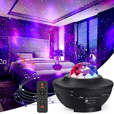 Starry Sky Projector Light USB Galaxy Star Night Lamp LED With Ocean Wave US! • $15.98
