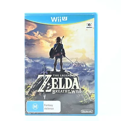 The Legend Of Zelda: Breath Of The Wild - Nintendo Wii U Game - PAL - FREE POST! • $64.99