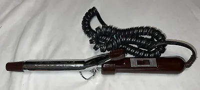 Vintage Vidal Sassoon VS 131 1” Barrel Curling Iron Tested Working Exc Condition • $11.96