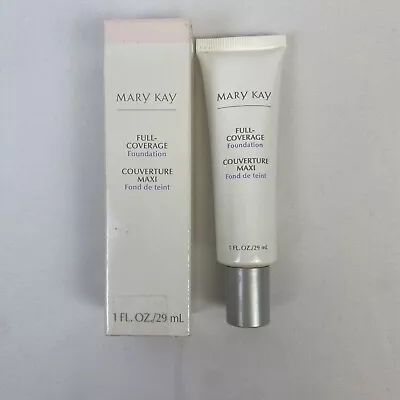 Mary Kay Full Coverage Foundation Ivory 105 Pink Lid # 364700 • $18