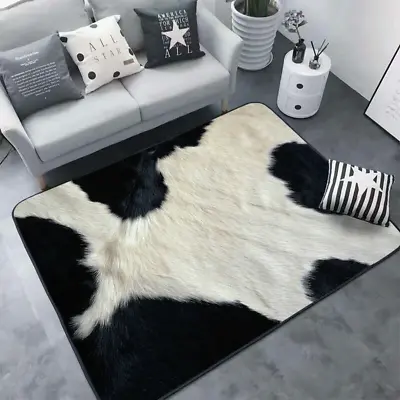 Creative 3D Leopard/Zebra/Cow/Tiger Animal Fur Rug Mat For Living Room Area Rug  • $24.87