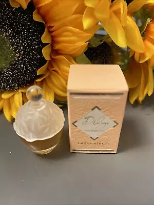 Dilys By Laura Ashley Perfume Women 0.17 Oz/5 Ml Eau De Parfum Mini VINTAGE 1991 • $16
