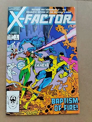 X-FACTOR 1 VF/NM Sharp Direct Copy 1986 Marvel • $10